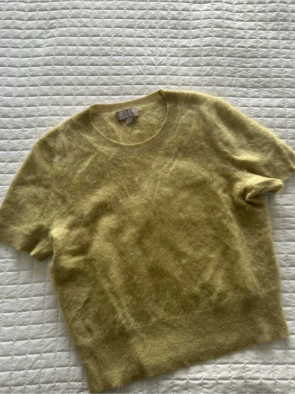 J. Crew Women's Short-Sleeve Brushed Cashmere